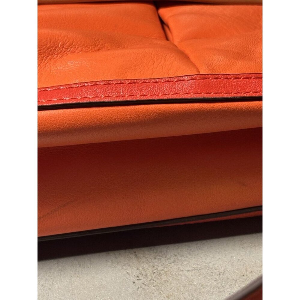 Coach Poppy Large Dylan Satchel‎ Purse Handbag Shoulder Crossbody Leather - Picture 8 of 16